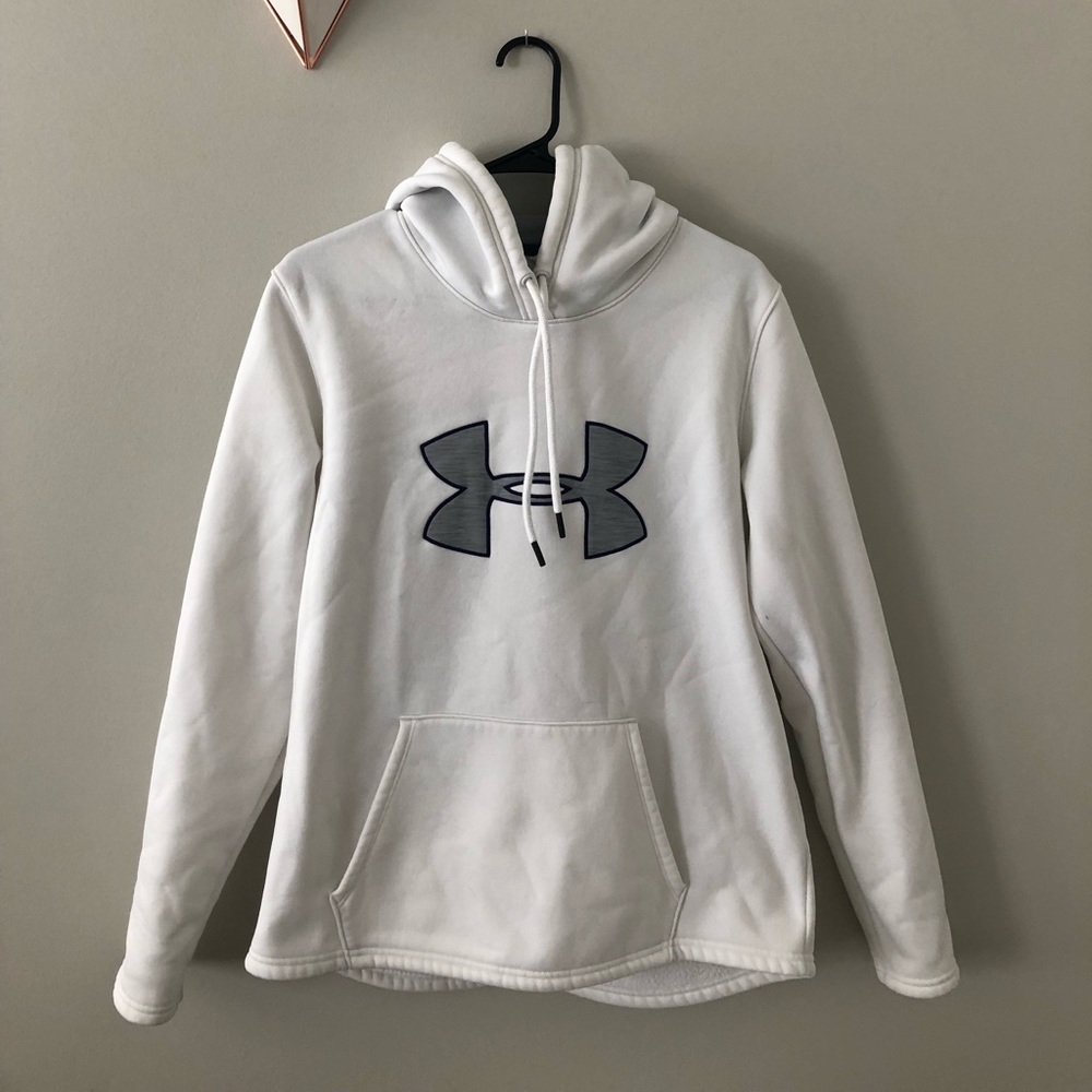 White Under Armour Hoodie